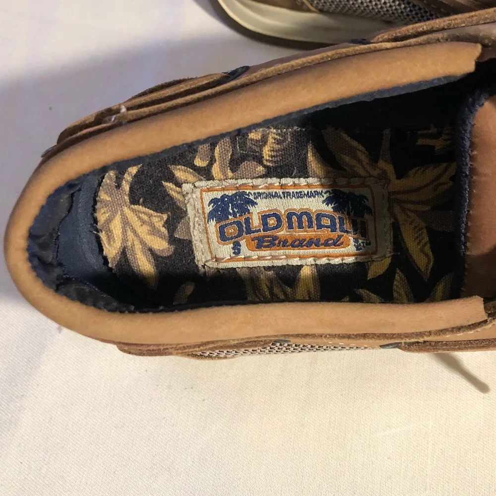 Old Maui Brand Boat Shoes